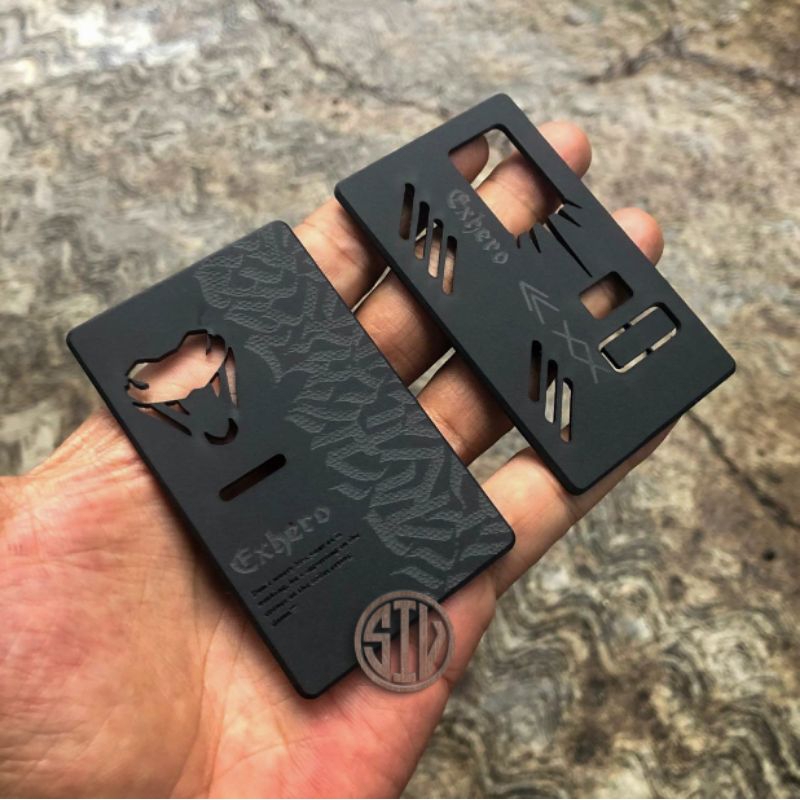 

Panel Acrylic Black Matte B80 Motif Exhero Snake