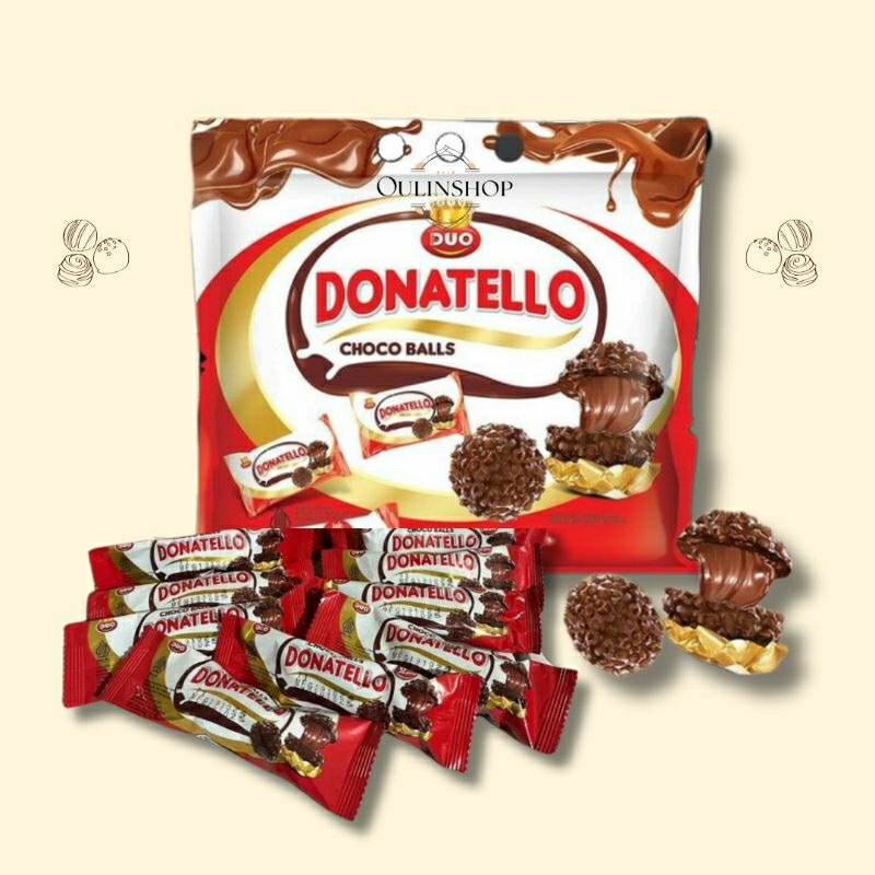 

Janjanan Donatello Choco Balls Cokelat Snack Cemilan Makanan Ringan 1 Renceng 10 Pcs