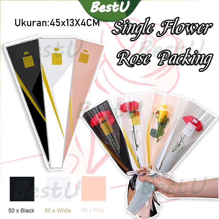 

Best Model Kertas Pembungkus Buket Satu Bunga Mawarbunga mawar bungkus plastikplastik bunga satuanCellophane Tangkai Mawarbungatangkai artificial