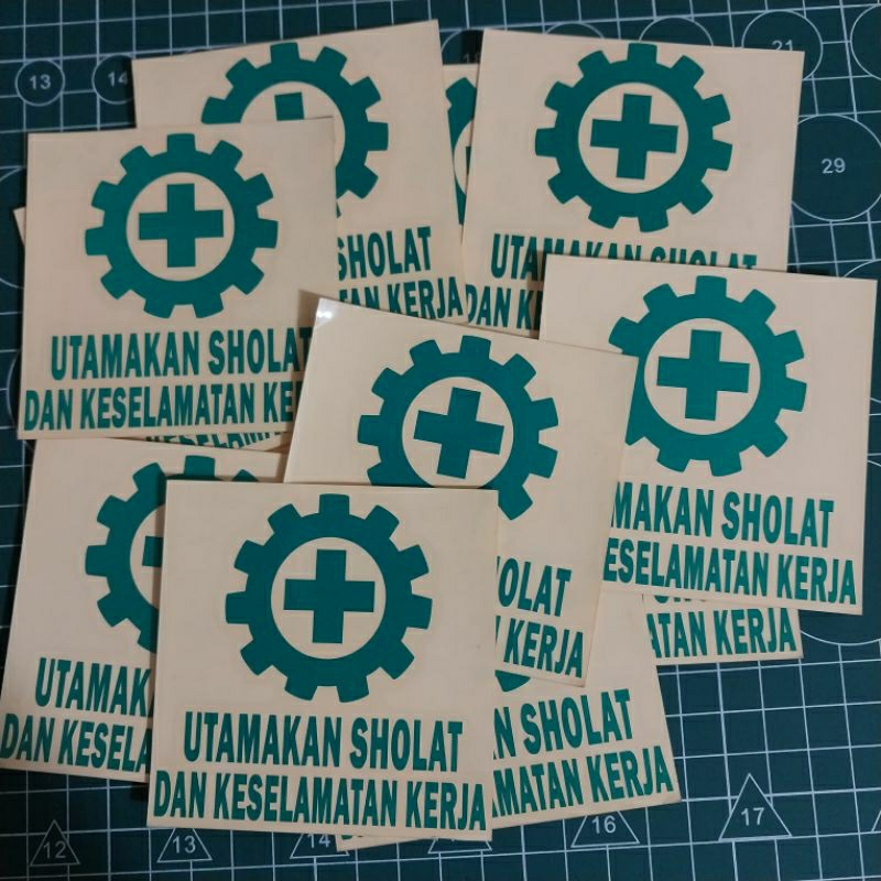 

CuttingSticker.LogoSafety. Utamakan sholat