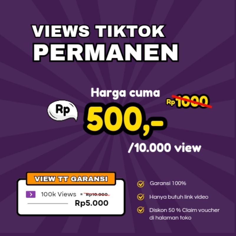 VIEW Tik Tok