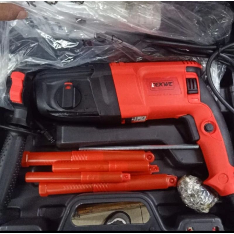 rotary drill jack hammer dekwe bor bobok palu tembok beton 26mm