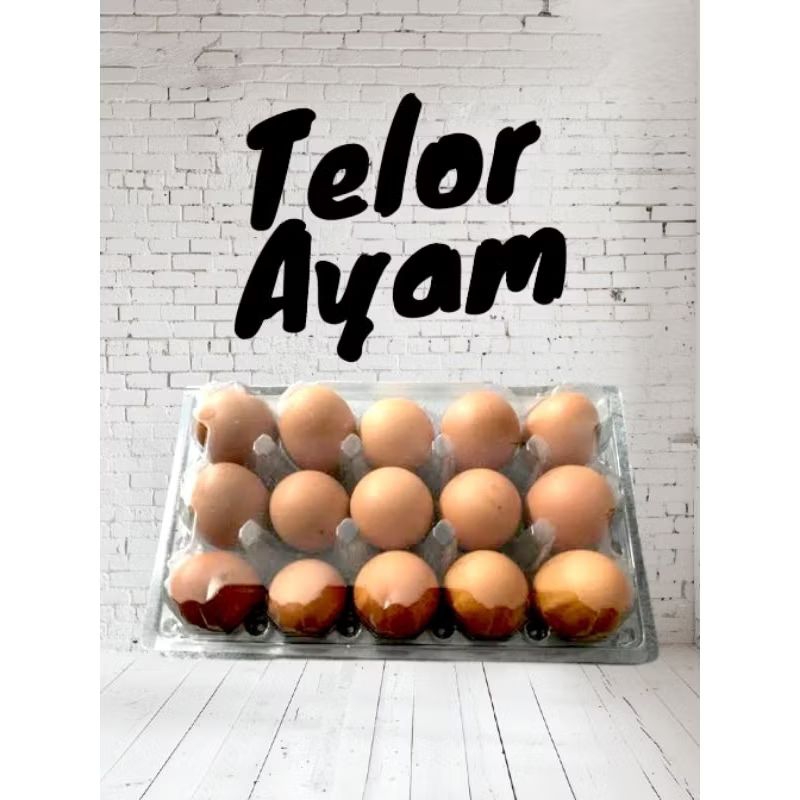 

(1 Tray = 4/10/15 Butir) Telur atau Telor Ayam Negeri