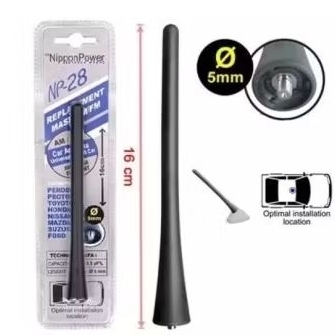 Antena Peugeot 206 306 307 406 806 Partner Citroen AM / FM