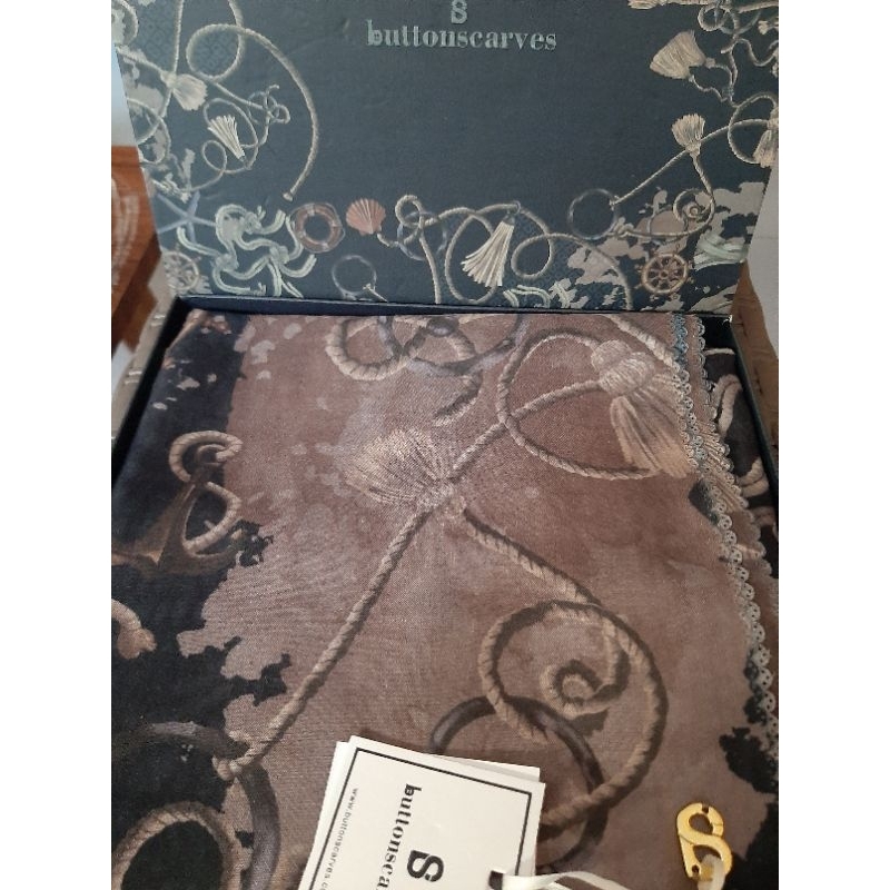 Rare item New Buttonscarves Nautical Series Ula