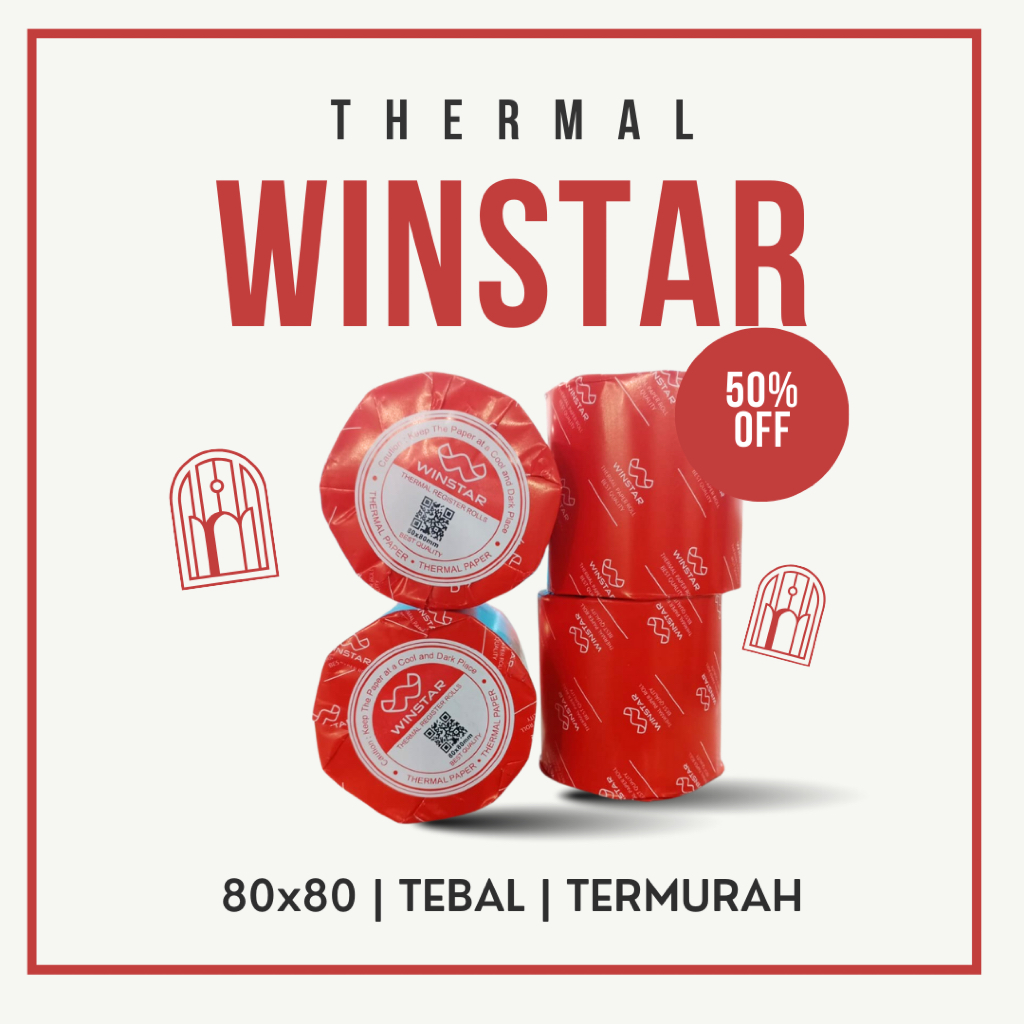 

Kertas Struk Thermal 80x80 Winstar Special Edition