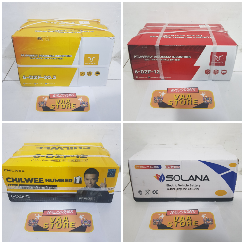 [READY STOCK] Aki Uwinfly 48V 12Ah Original | Baterai Motor Listrik Uwinfly / Sepeda Listrik