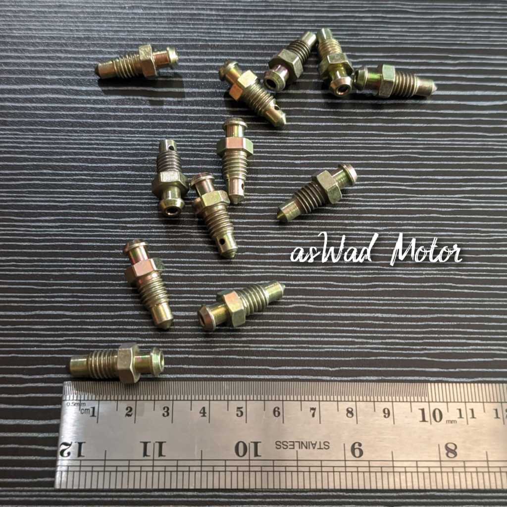 ORIGINAL Baut Nepel Angin Cakram Honda Universal / Baut Buangan Angin Honda ORI