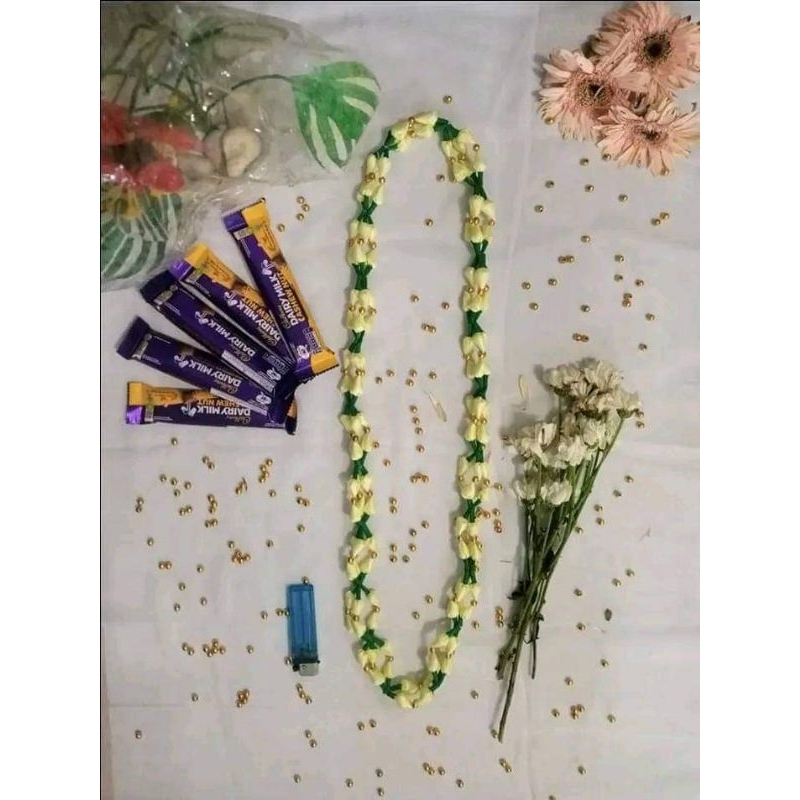 kalung melati palsu/imitasi