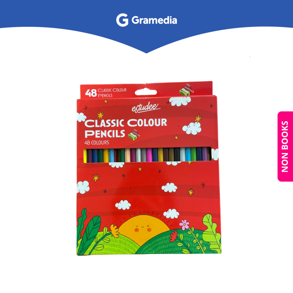 

Gramedia Depok - ESTUDEE CLASSIC COLOR PENCIL 48 ES-PCL48