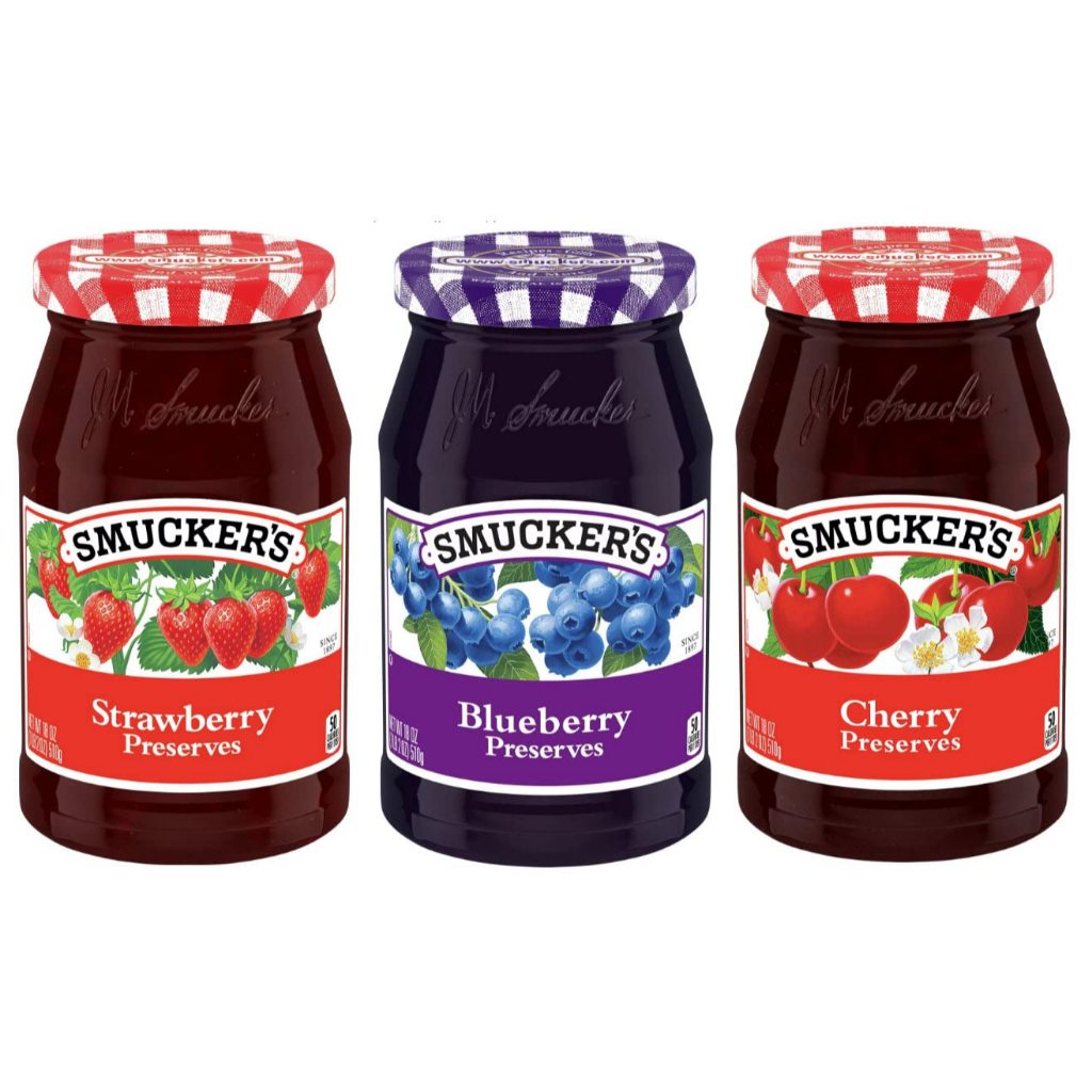 

Pelengkap Makanan Selai Import Premium Smuckers Jam USA 340 Gr Varian Blueberry, Strawberry, Concord Grapes, Pineapple