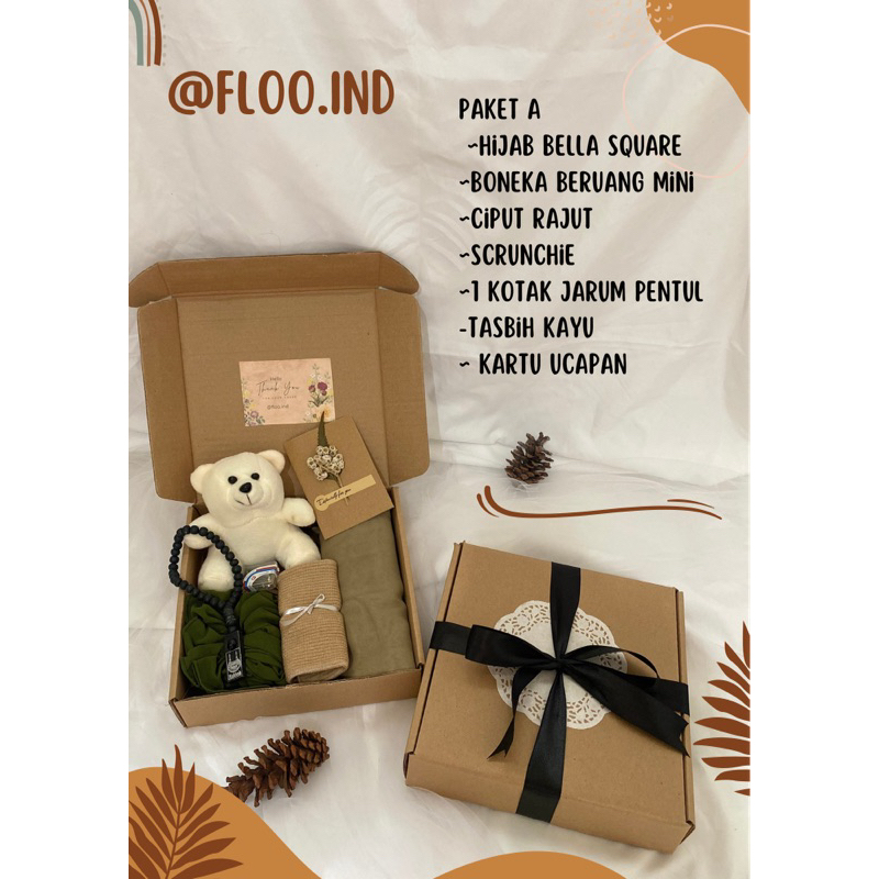 

HAMPERS HIJAB WISUDA/ULANG TAHUN MURAH MEDAN