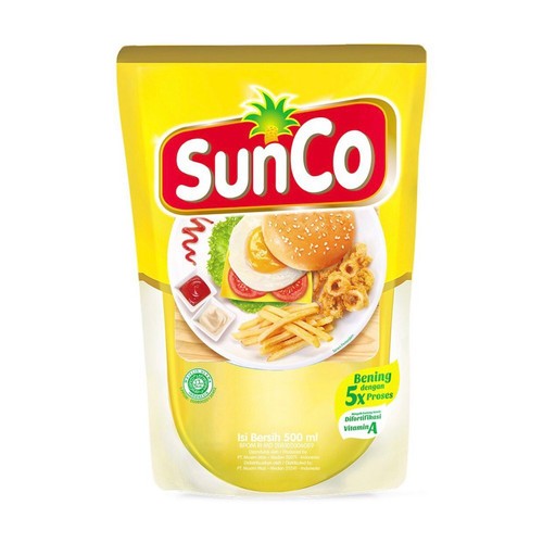 

Minyak sunco 2 liter kemasan pouch