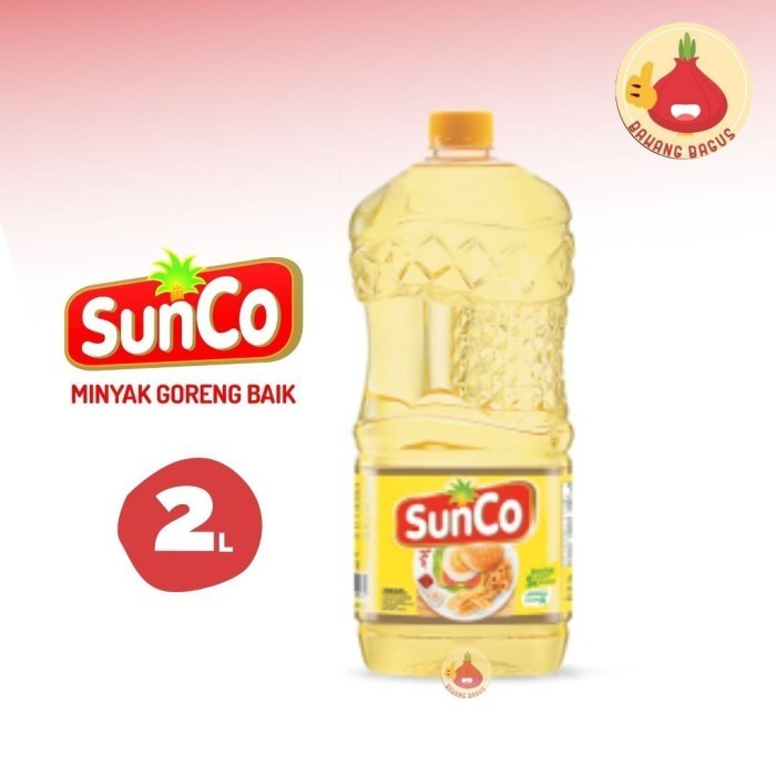 

Minyak sunco 2 liter kemasan botol