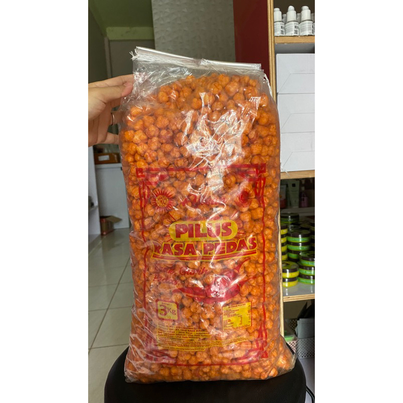 

Pilus arab jagung pedas 1kg dan 1 bal (3kg)