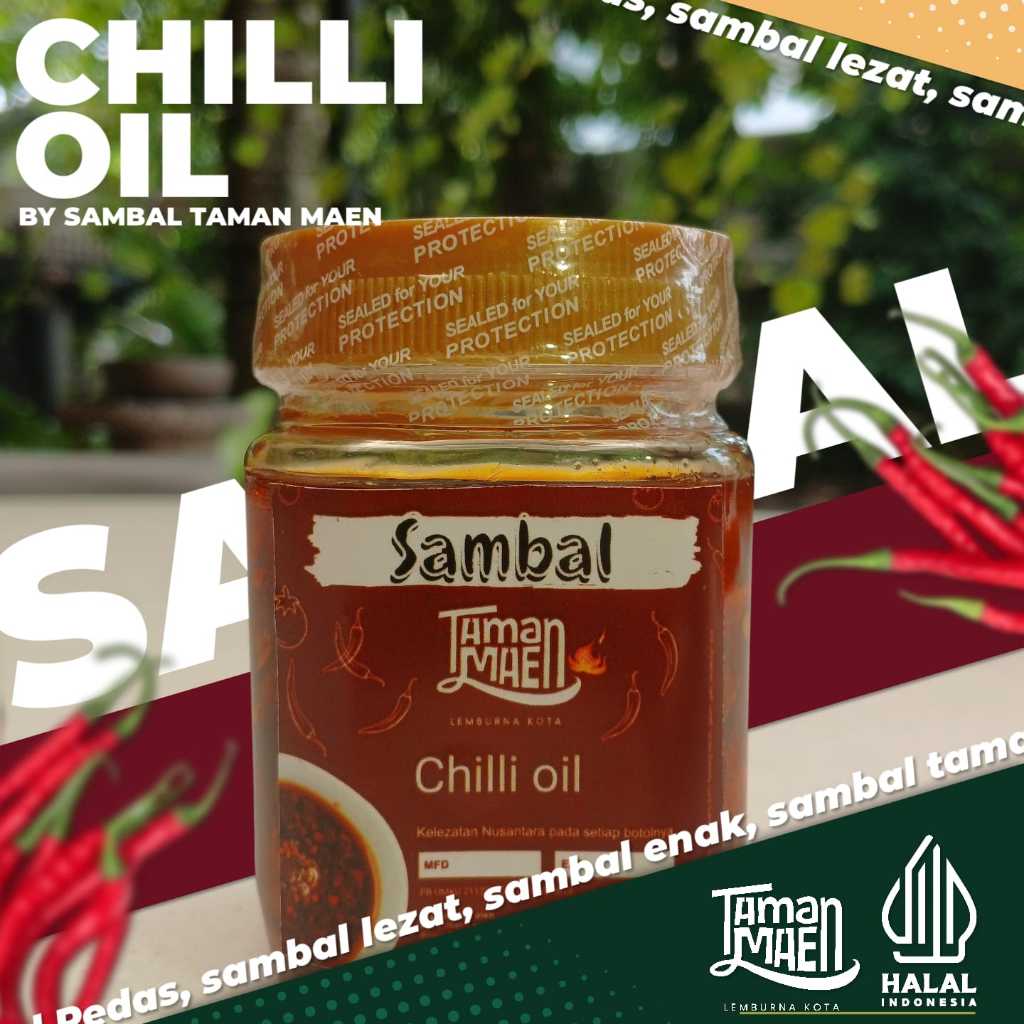 

Varian Chilli Oil by Sambal Taman Maen