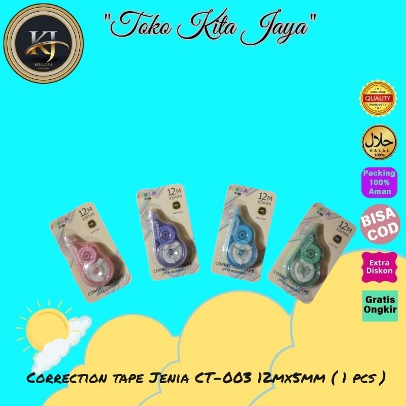 

Correction tape Jenia CT-002