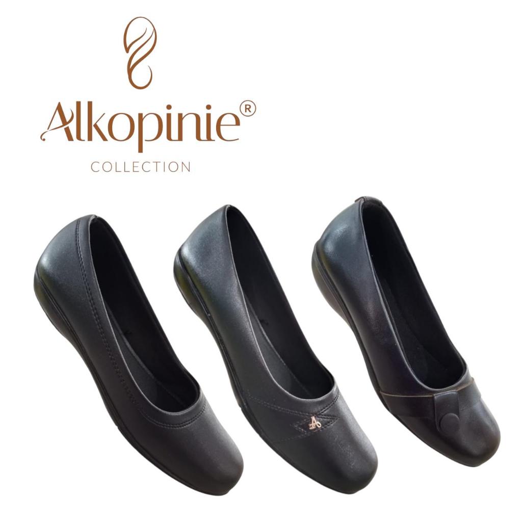 Alkopinie Collection - Fantovel Hitam TW 01,02, 501, 502, 506 Sepatu Wanita kerja upacara Empuk Ring