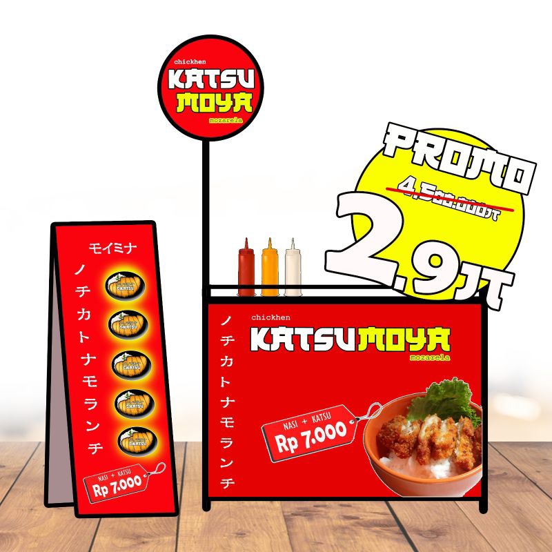 

paket usaha ayam katsu fried chicken