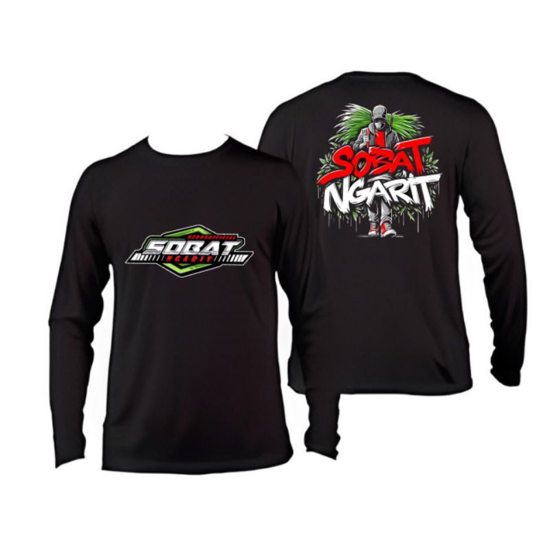 KAOS LENGAN PANJANG SOBAT NGARIT