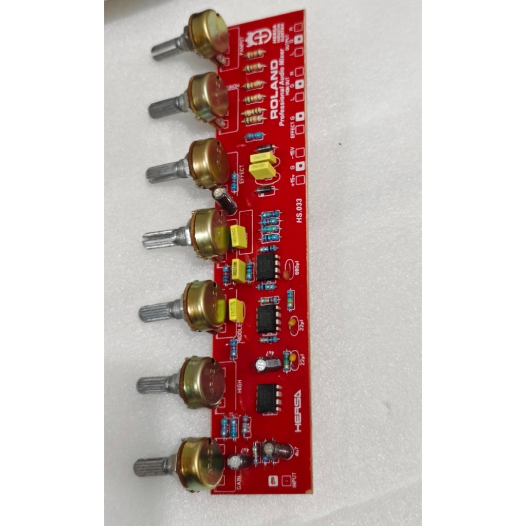 kit Mixer ROLAND 7 Potensio