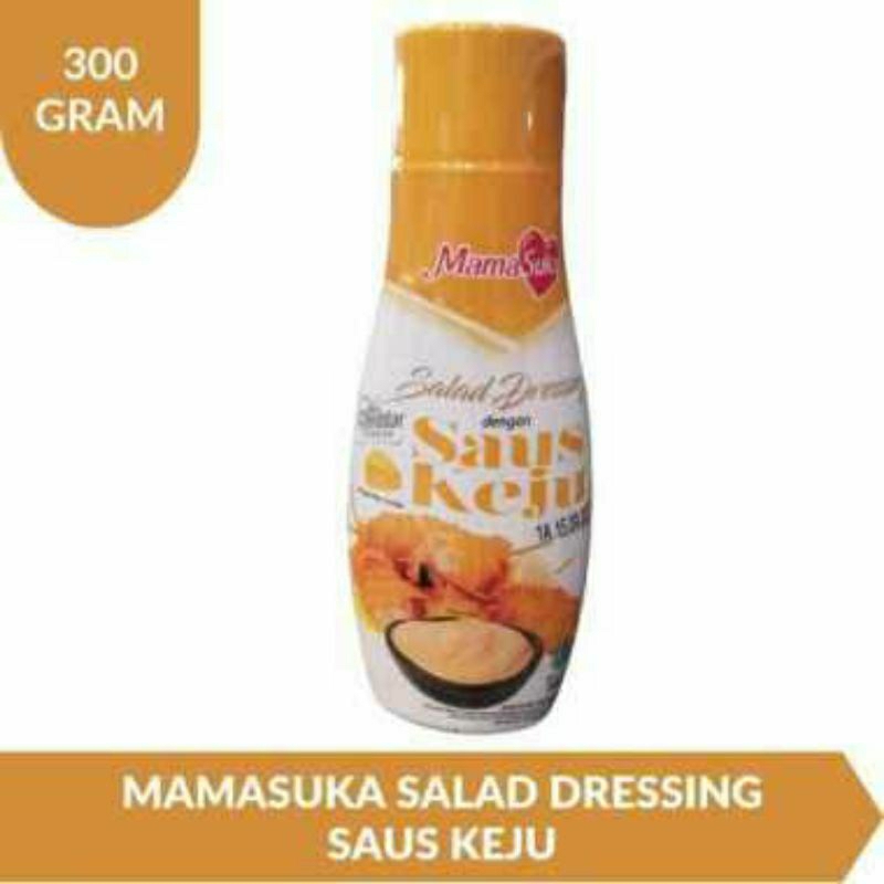 

Mamasuka Cheesy Mayonaise Salad Dressing Saus Keju Botol 300gr