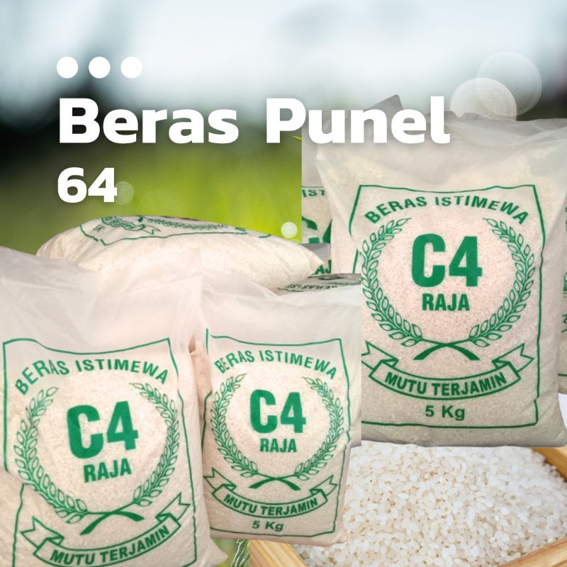 

BERAS PUNEL PUTIH QUALITY PREMIUM HARGA MURAH KUALITAS BINTANG LIMA