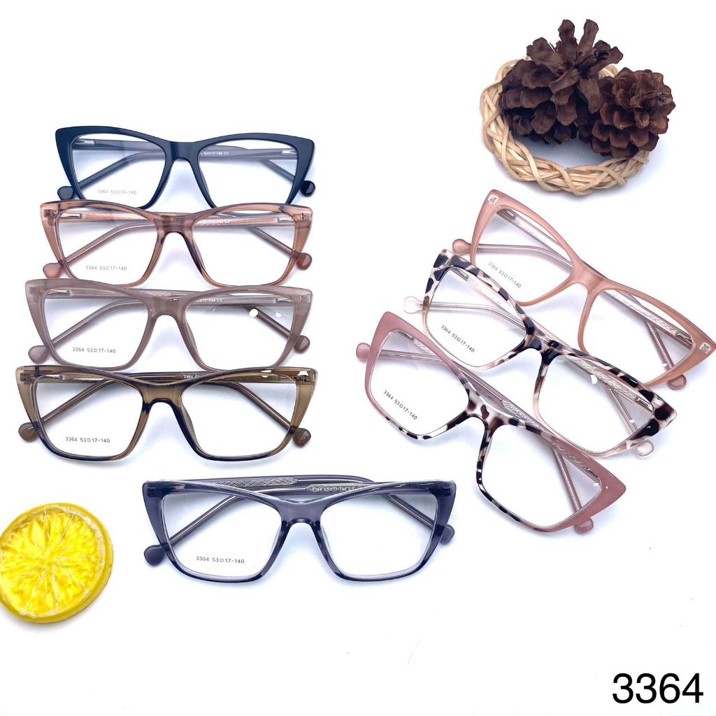 Kacamata Millenial Glasses - Frame Cat eye Lilla