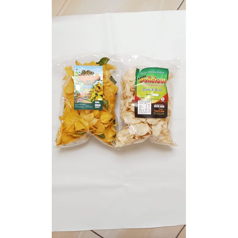 

keripik singkong bawang 250 Gram