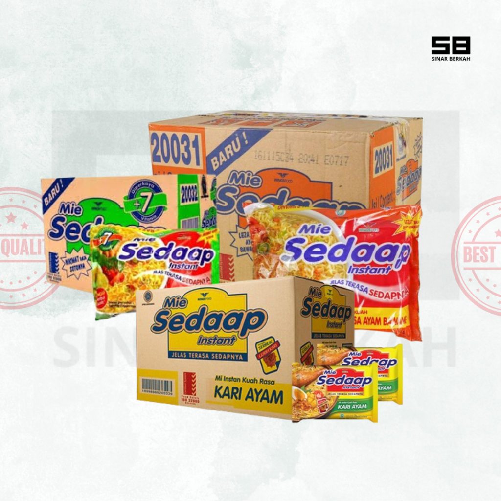 

MIE SEDAAP KUAH DUS ISI (40)PCS - SINAR BERKAH