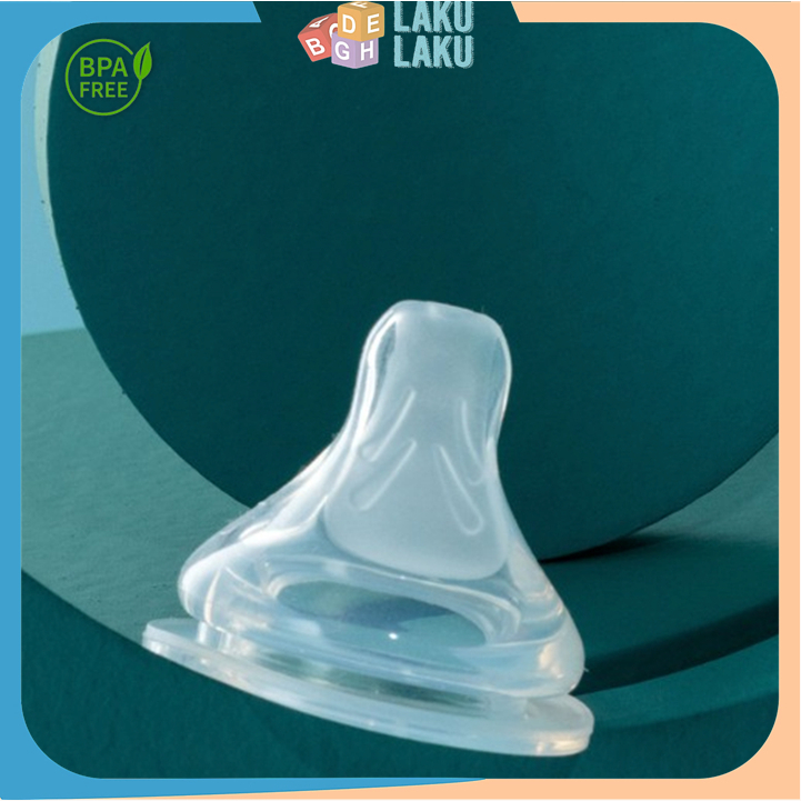 DOT GEPENG Wide Neck 5cm / Silikon Dot Wide Neck 5cm Gepeng / Dot Gepeng Untuk PIGEON