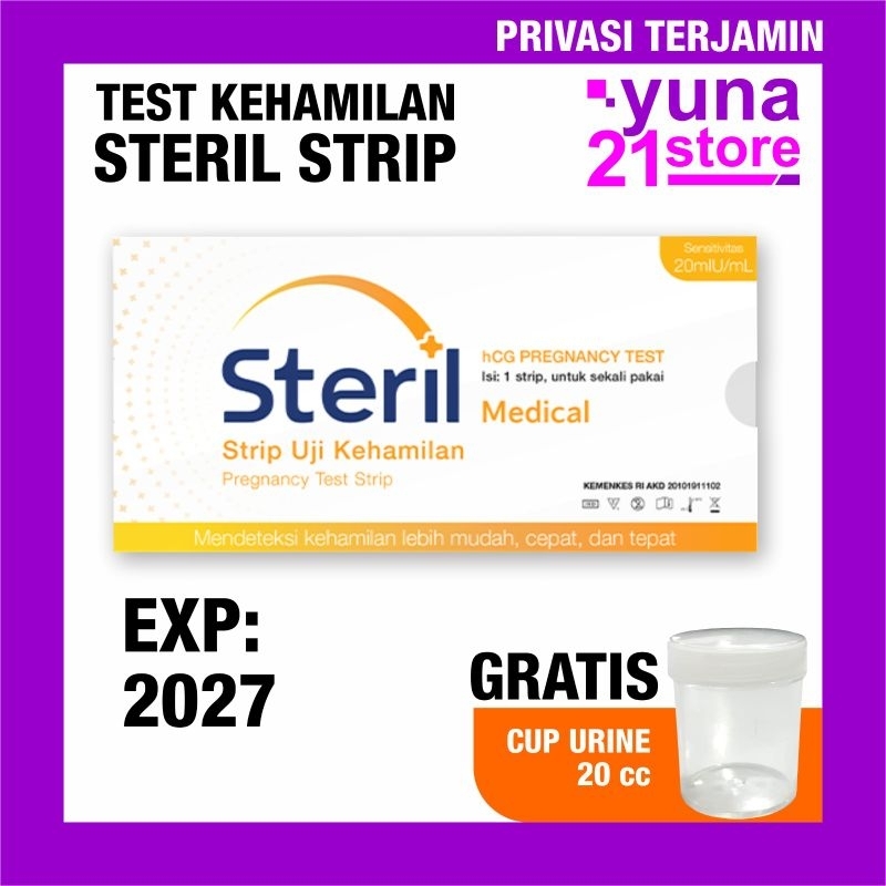 (BELI 10 PCS GRATIS POT URINE ) TESPEK KEHAMILAN STERIL TESPEK AKURAT