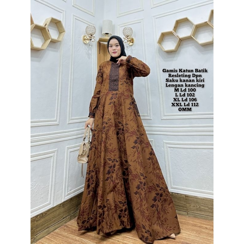 Gamis Batik Lidya