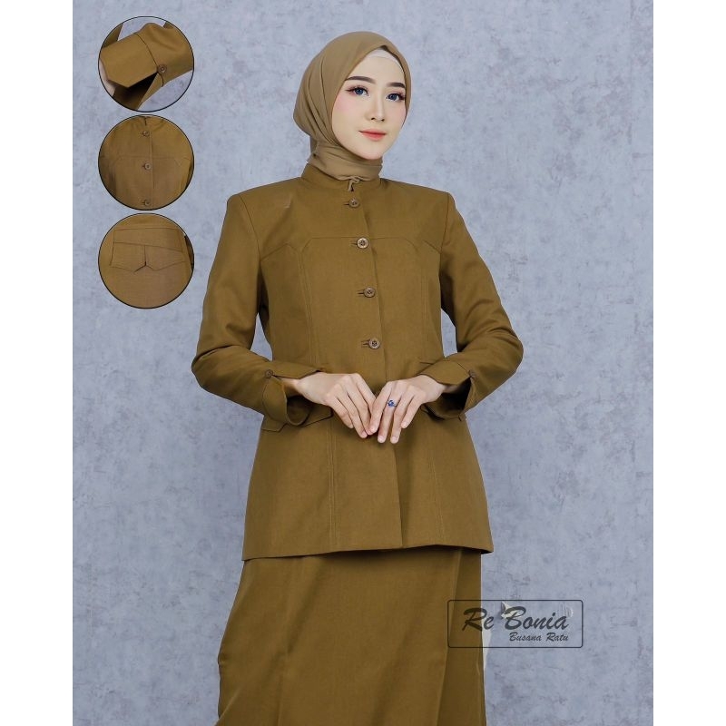 seragam PDH Pemda tua blazer rebonia