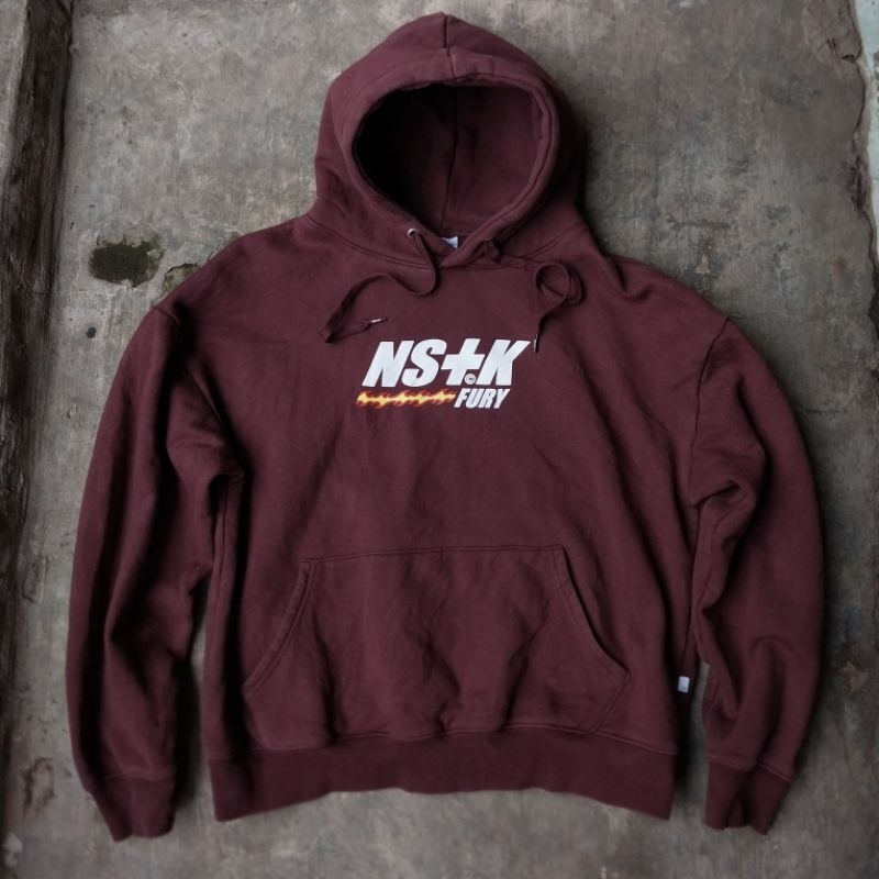 hoodie nastykick flame boxy second bekas