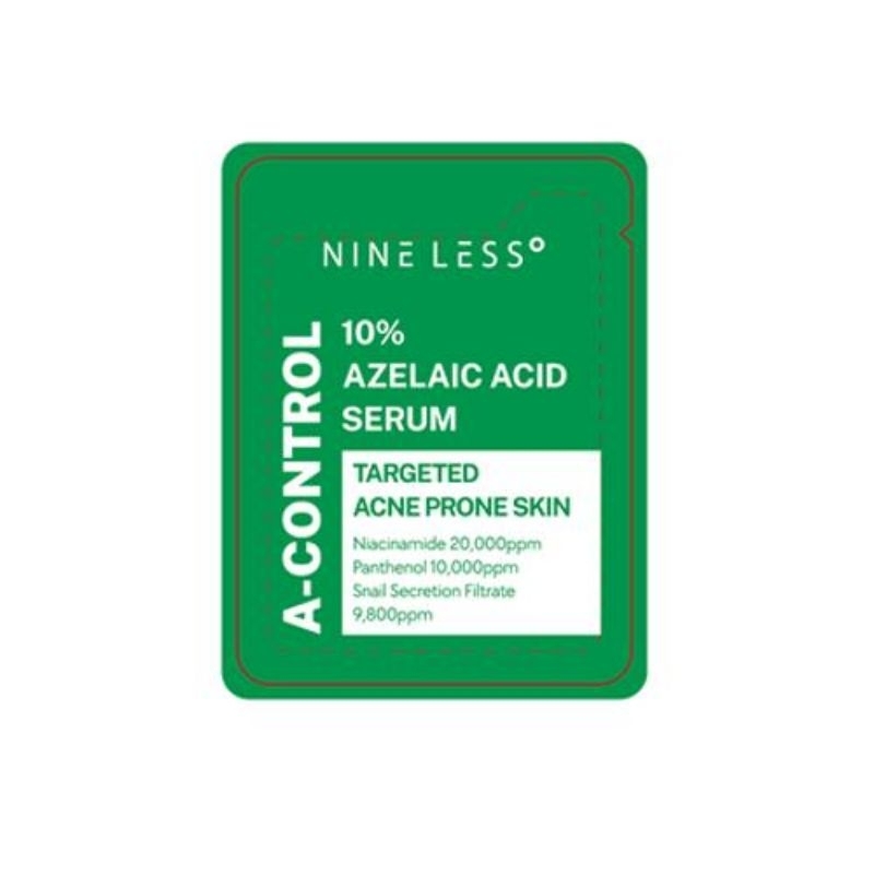 SAMPLES NINELESS Azelaic Acid Serum | Niacinamide | Kojic Acid | Tranexamic | Hydramax Serum