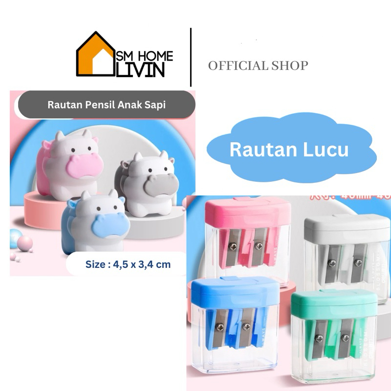 

SM HOME- RAUTAN ALAT RAUT PENSIL OROTAN BABI LUCU
