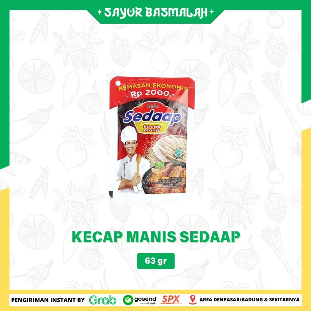 

Kecap Manis Sedap 63gr - Sayur Basmalah