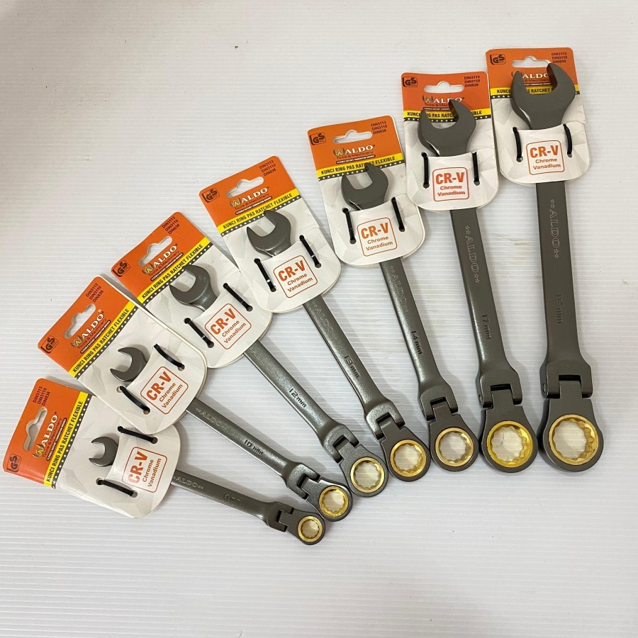 KUNCI RING PAS RACHET FLEXIBLE aldo