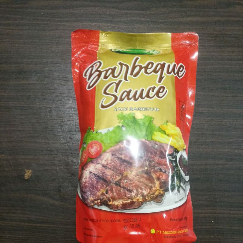 

mazzoni saus barbeque kemasan 1kg