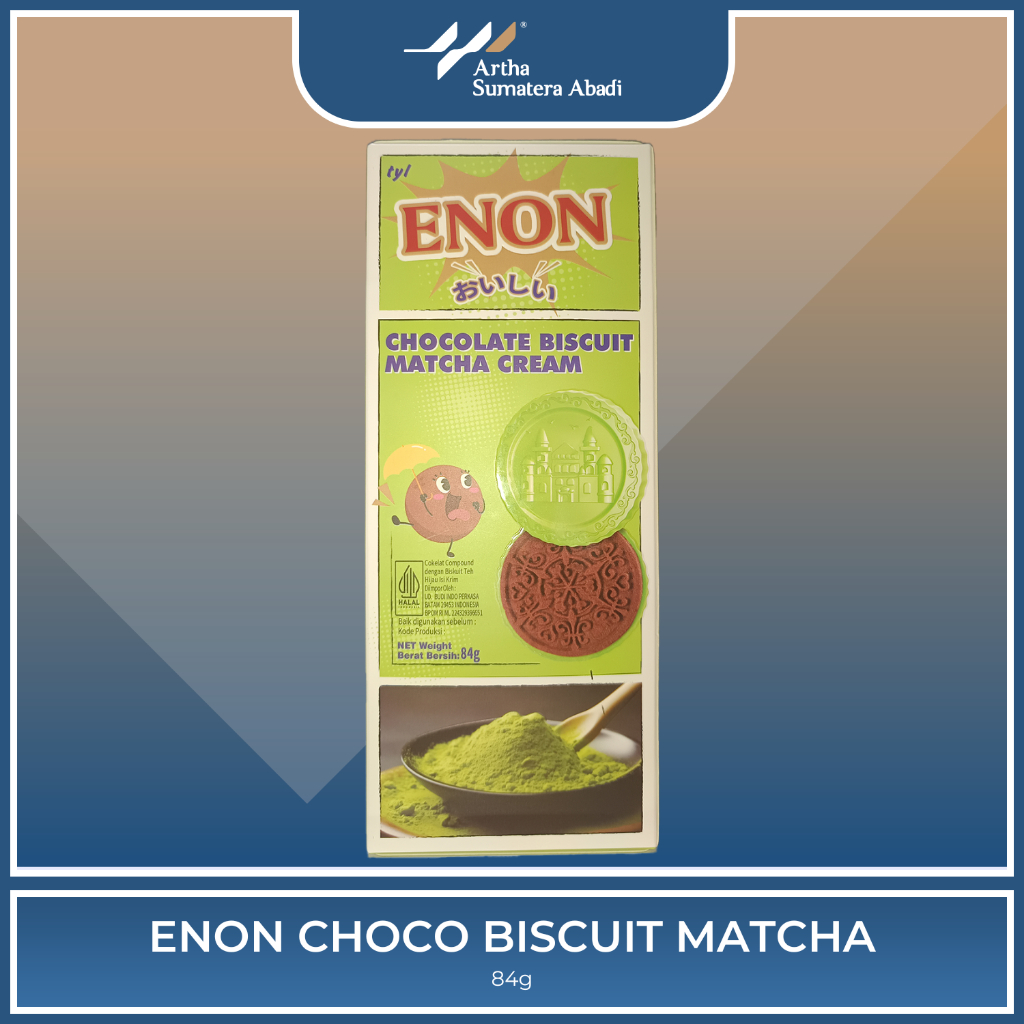 

ENON CHOCO BISCUIT MATCHA 84GR