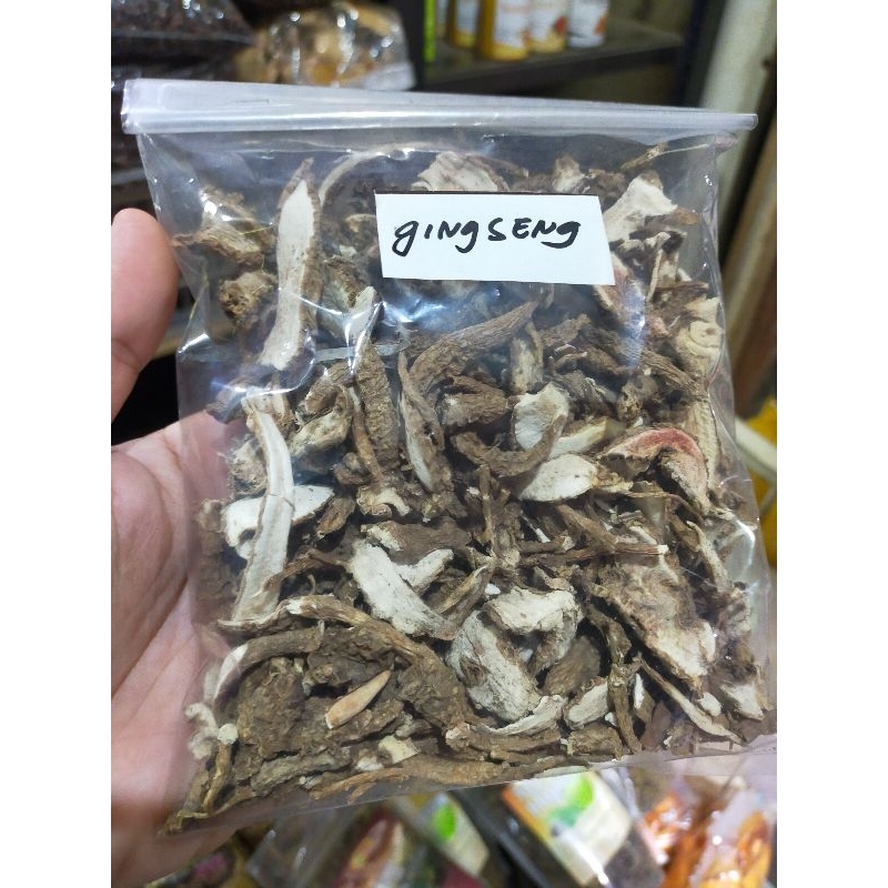 

Ginseng kering - spesial akar ginseng - berat 100 gram - talinum paniculatum