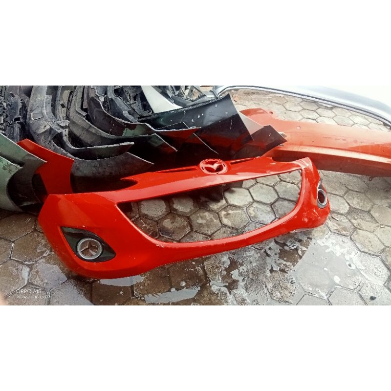 bemper depan mazda 2 tipe s