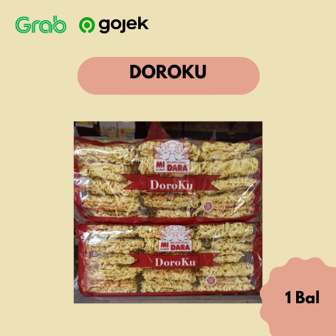 

Mie Burung Dara Cap Doroku - Mie Keriting 600 gram 1 Bal (9 pak)