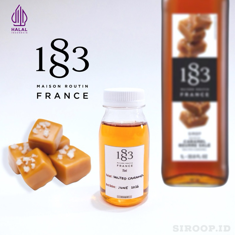 

1883 Maison Routin France Salted Caramel Syrup Repack