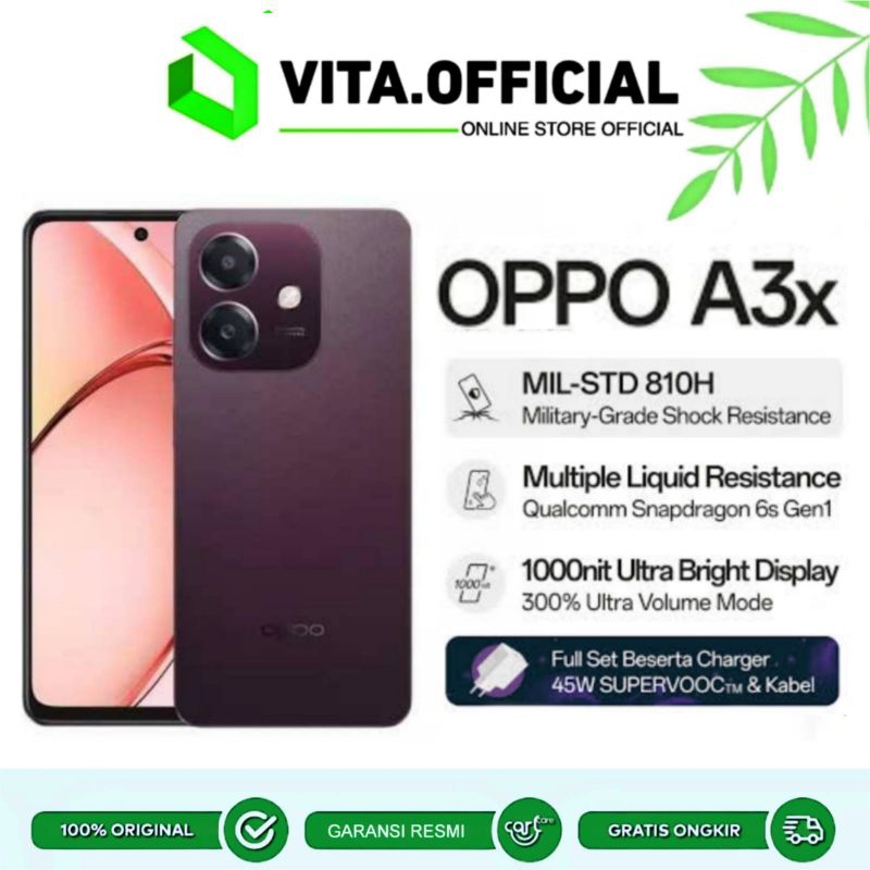 OPPO A3x RAM 4/64