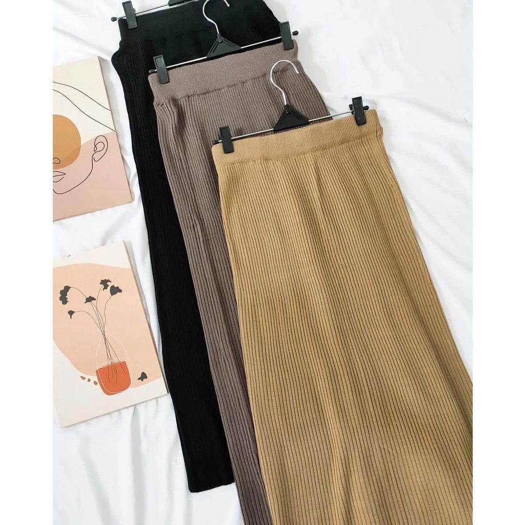 ROK SPAN RAJUT PREMIUM - ROK RAJUT PANJANG - ROK KNIT PREMIUM