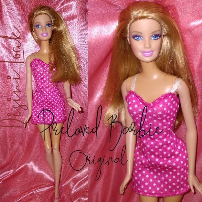 1998 Barbie vintage original brand mattel jadul artikulasi kaki langka koleksi mainan anak cewek bon