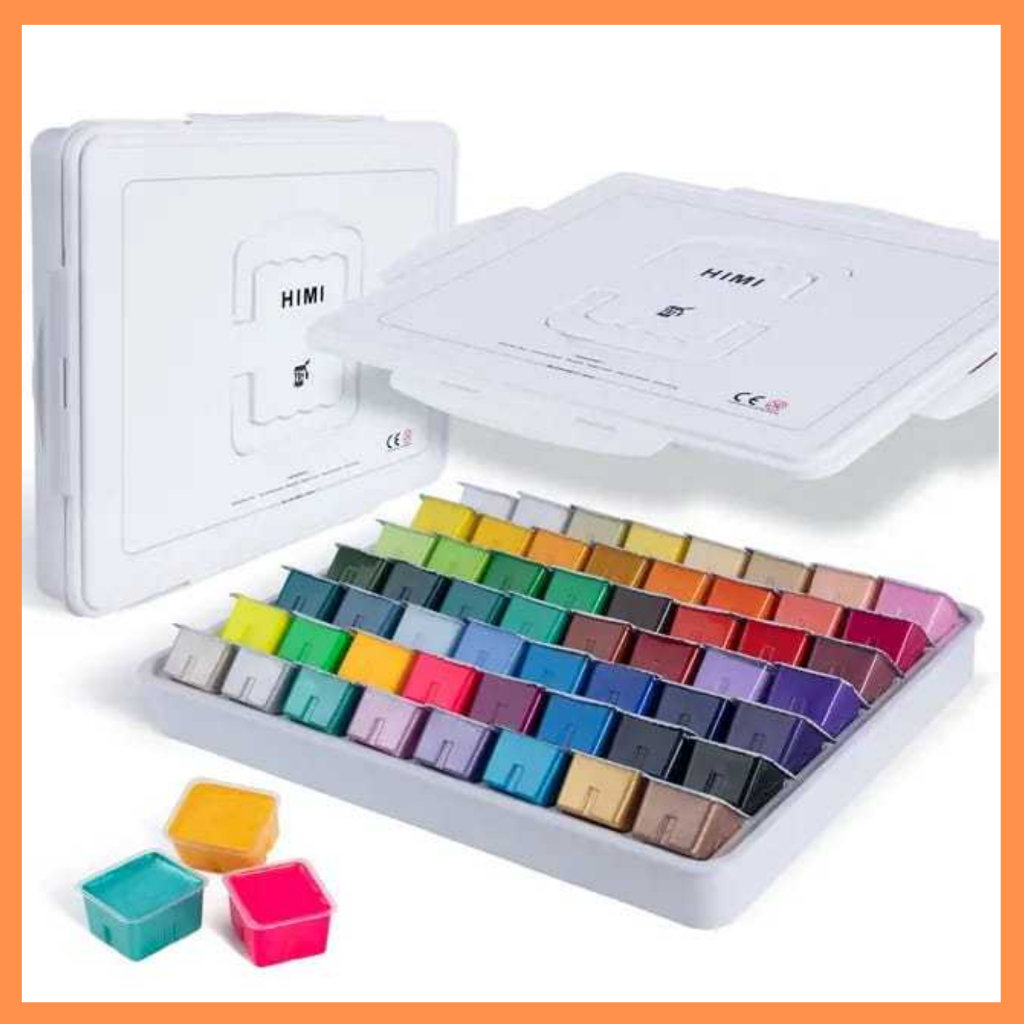 

HIMI Cat Gouache paint 56 warna 30 gr