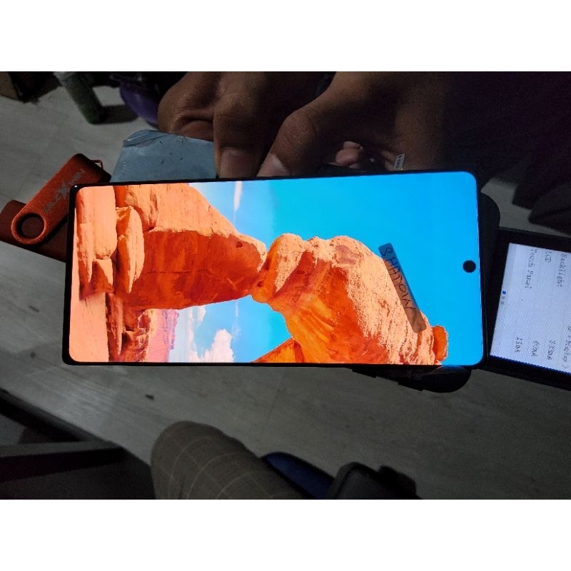 LCD SAMSUNG GALAXY NOTE 20 BIASA ORIGINAL ASLI MINUS SHADOW TIPIS SELEBIHNYA NORMAL